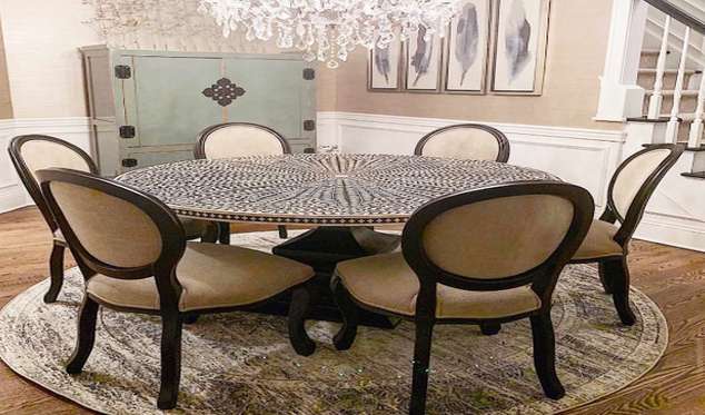 Buffalo Horn Table